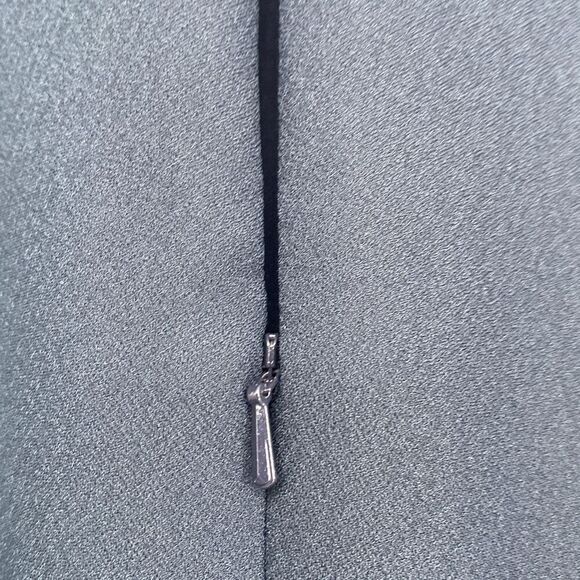 Banana Republic Tapered Leg Sleeveless Belted‎ Jumpsuit Preppy Pockets Navy 4 - Picture 13 of 16